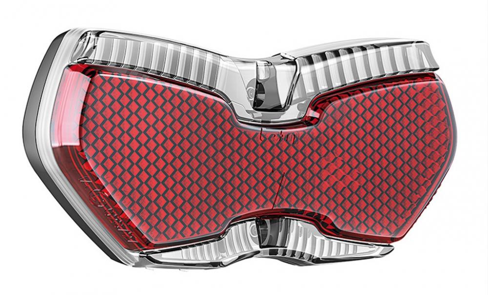 Busch&Müller Toplight Stvzo Batterie-Rücklicht, rotes Fahrrad-Rücklicht mit Reflektor.