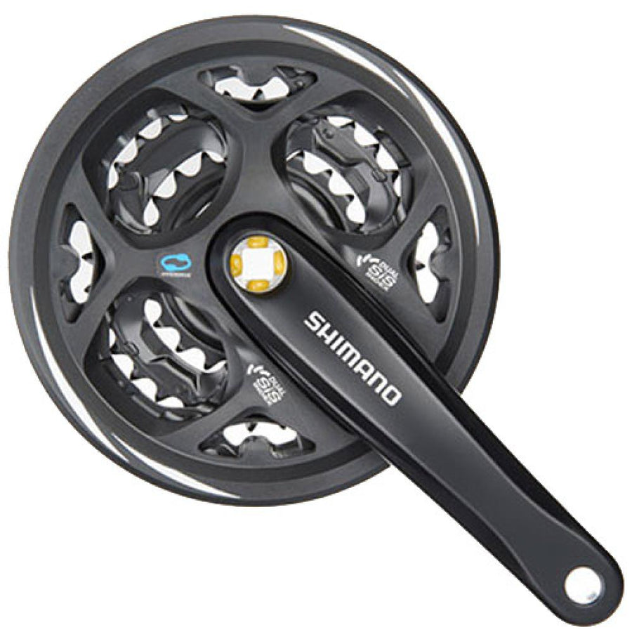 SHIMANO Kurbelgarnitur ALTUS FC-M311 - 7-fach, 8-fach, 175 mm, 48-38, 28 Zähne