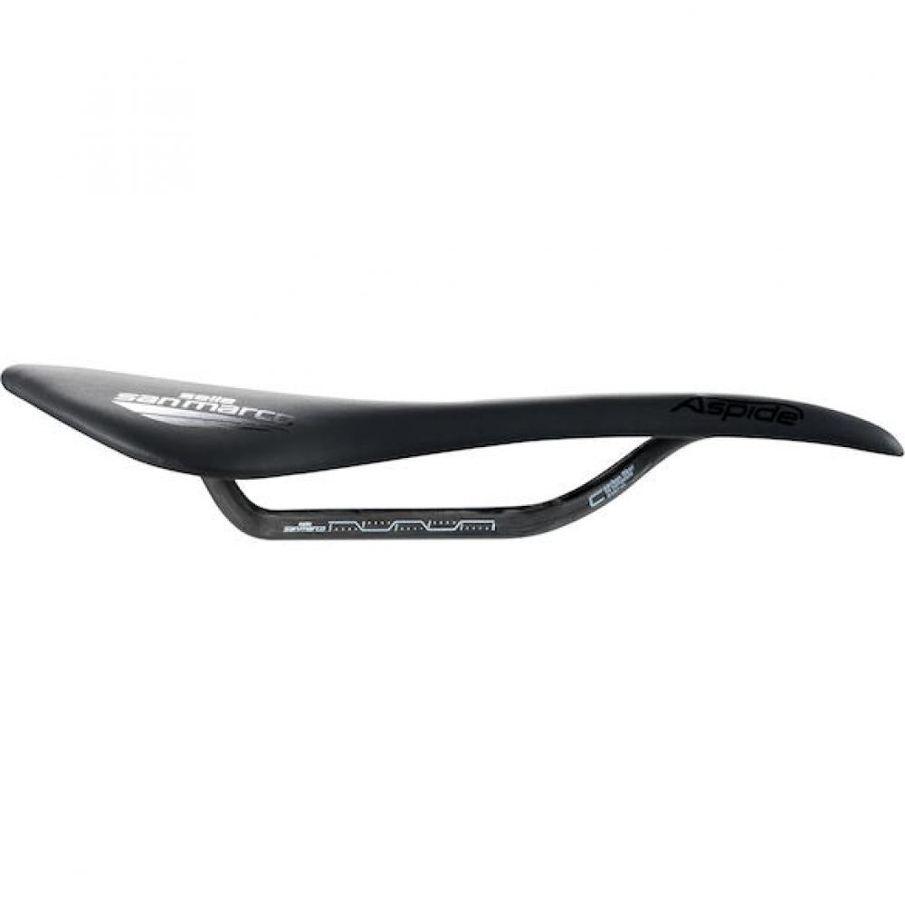 Selle San Marco Sattel Aspide Superleggera 131 x 278 mm Schwarz - ultraleichter Rennradsattel