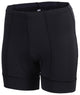 CHIBA Hose Damen - Radhose S schwarz, atmungsaktiv mit Sitzpolster