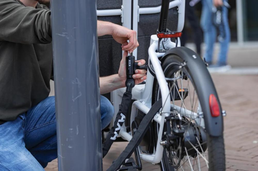 Axa Kettenschloss Linq City 180 - Robustes Fahrradschloss 180cm