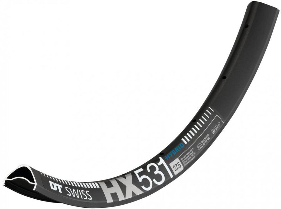 DT Swiss HX 531 HYBRID E-MTB Felge 29 Zoll schwarz, robust für anspruchsvolle Trails.