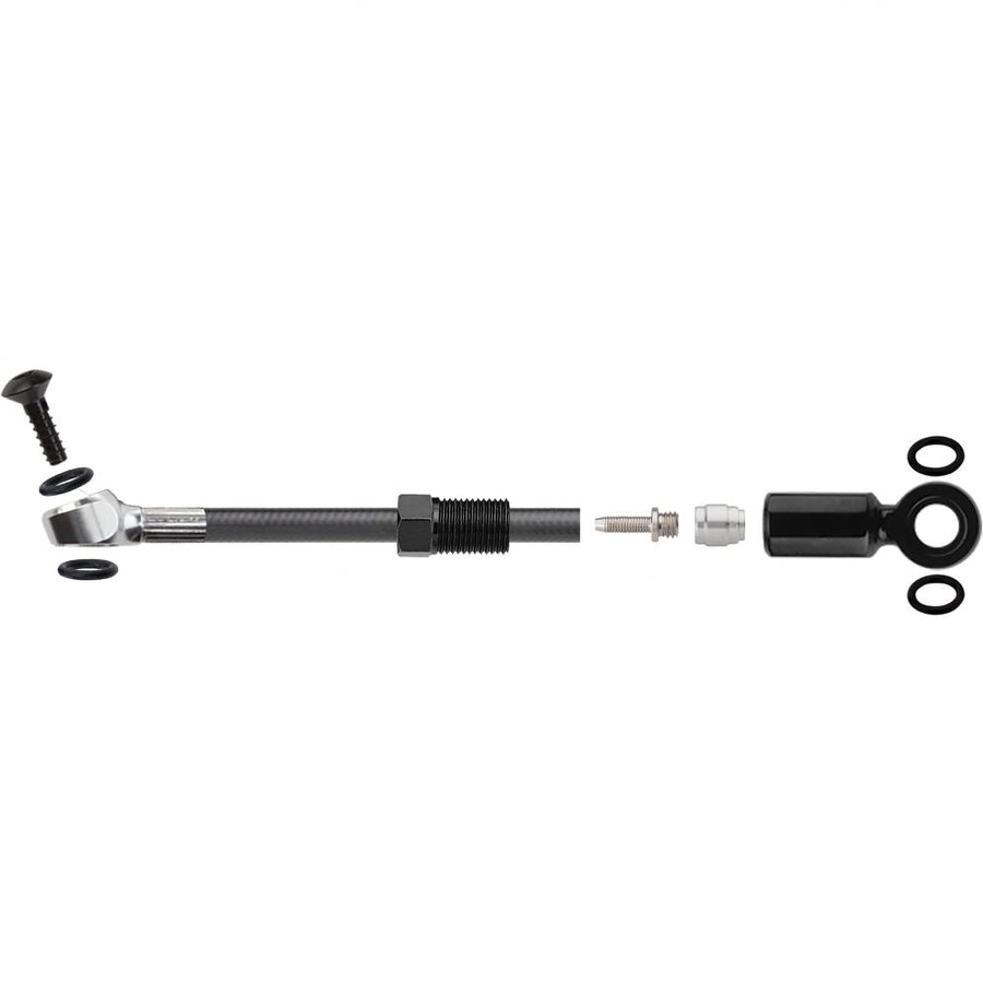 Jagwire Bremsleitungsset Sport Hydraulic für DOT 2000 mm Schwarz - zuverlässige Bremsperformance