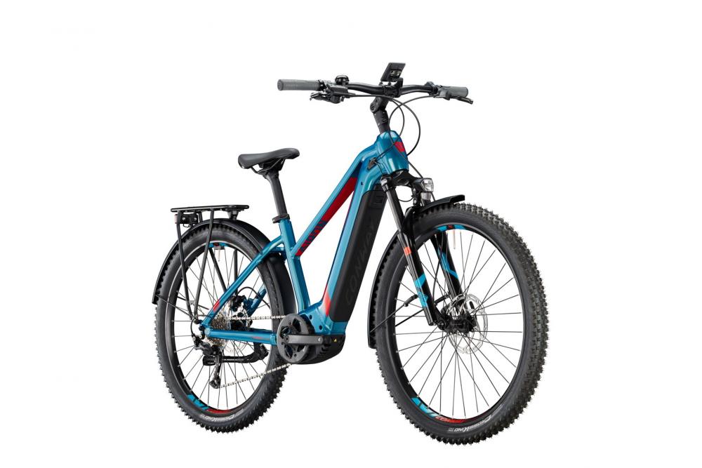 CONWAY Cairon C 2.0 500, Trapez, 29", darkpetrol metallic / red, 9-Gang TEKTRO "M350", 53 cm / XLnnBitte die unterschiedlichen Ausstattungen und Preise der einzelnen Modelle beachten!