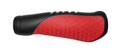 SRAM Comfort Griffe rot-schwarz, 133 mm, ergonomisch.