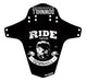Reverse Schutzblech Mudfender MTB Because Downhill Vorder- u.Hinterradmontage schwarz weiß