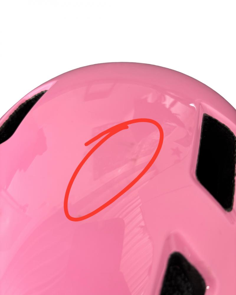 Retoure: AFFENZAHN Helm Einhorn Rosa Größe M