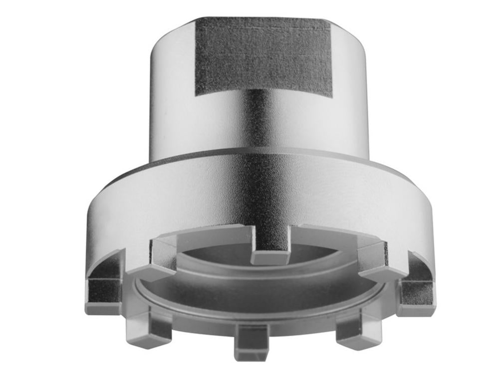 Birzman Lockring Socket Yamaha PW-X d=46mm E-Bike silber