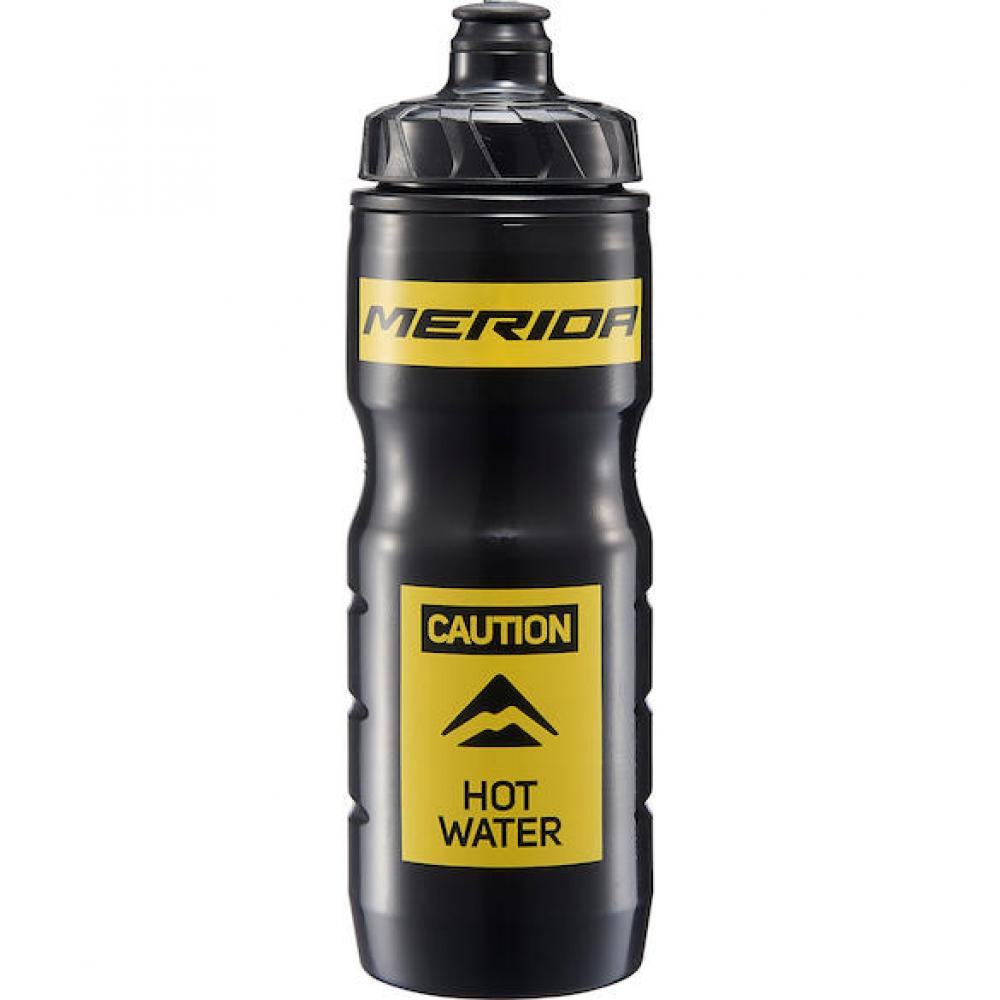 Merida Trinkflasche THERMO 650 ml Schwarz - doppelt so lange heiß oder kalt