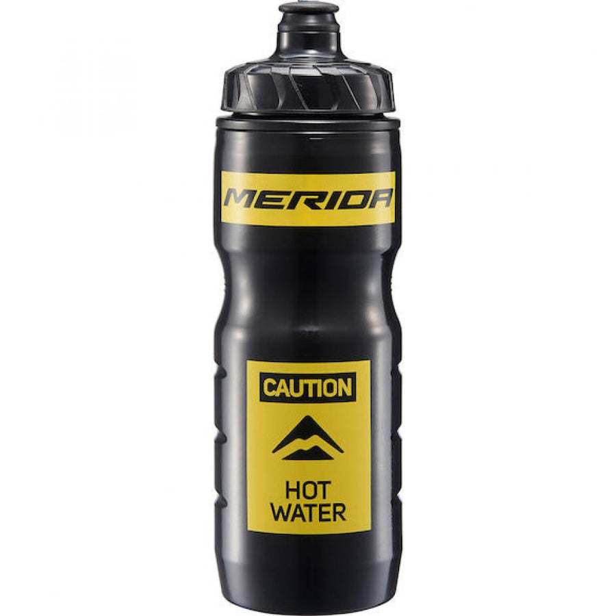 Merida Trinkflasche THERMO 650 ml Schwarz - doppelt so lange heiß oder kalt