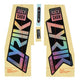 RockShox Gabel Decal-Kit Lyrik Ultimate 27|29 Zoll 11.4018.105.049 gloss Rainbow-Folie für s