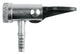 SKS Hebelstecker für Schraderventil, verchromter Stahl, passend für 11 mm Schläuche, ideal für Druckluftbefüllung, langlebig, robuste Konstruktion, einfache Handhabung