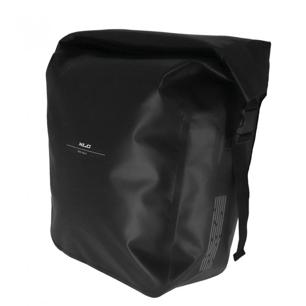 XLC Einzeltasche BA-W41 schwarz wasserdicht 40x32x15cm
