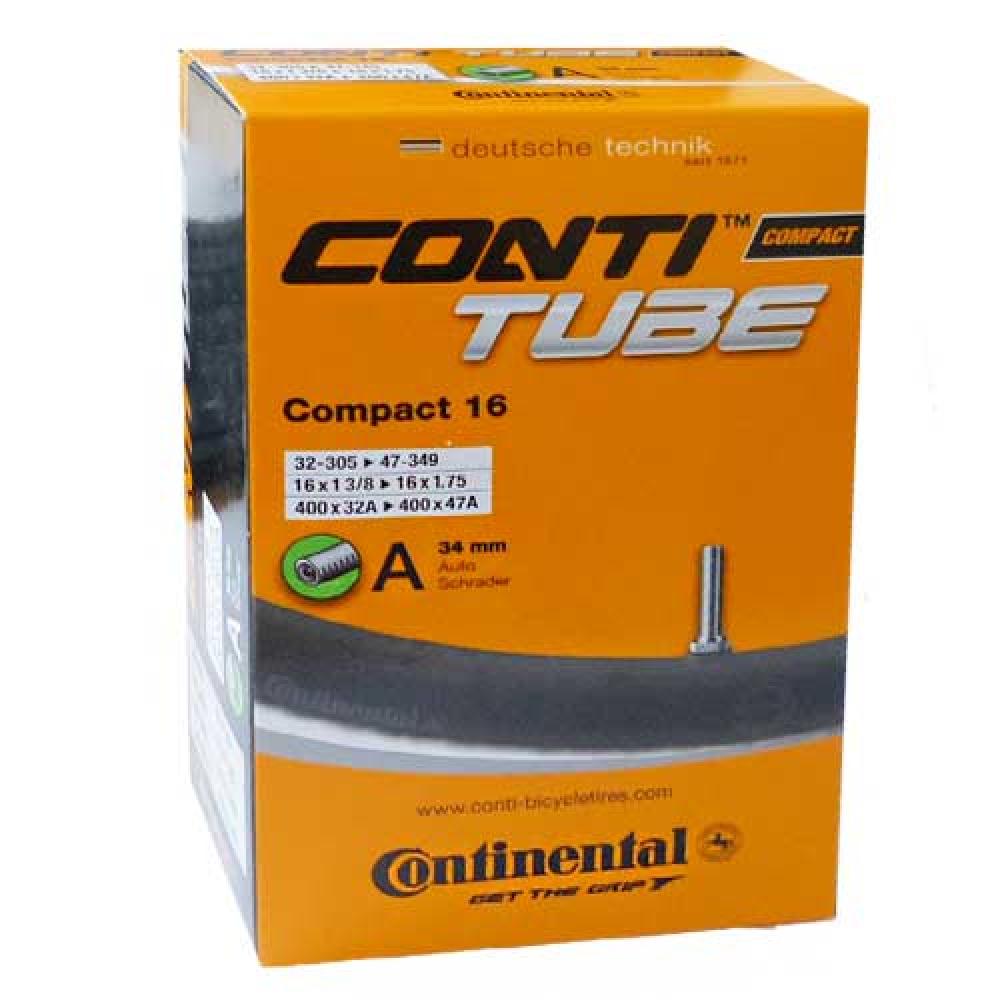 Continental Schlauch Conti 16x1.25-1.75" 32-47/305-349 A34, Compact 16 AV 34mm
