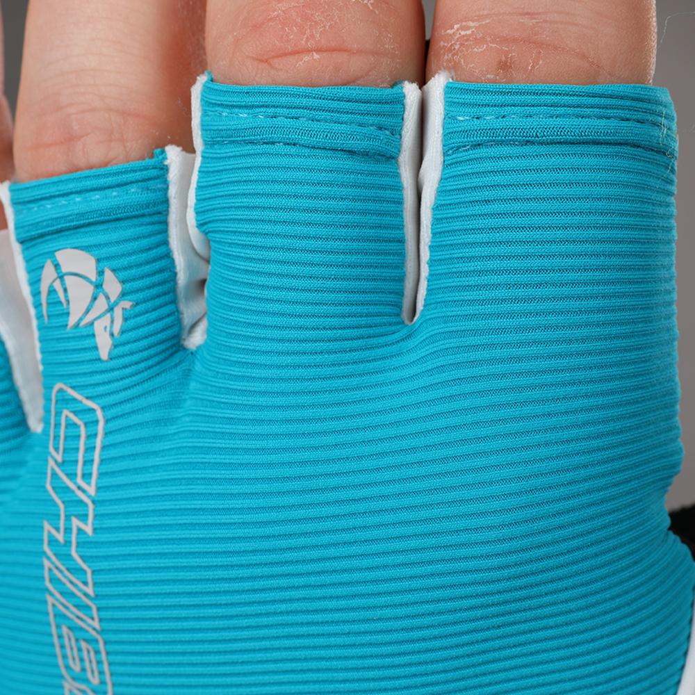 CHIBA Lady Superlight - Radhandschuhe Damen L, petrol, superleicht & atmungsaktiv