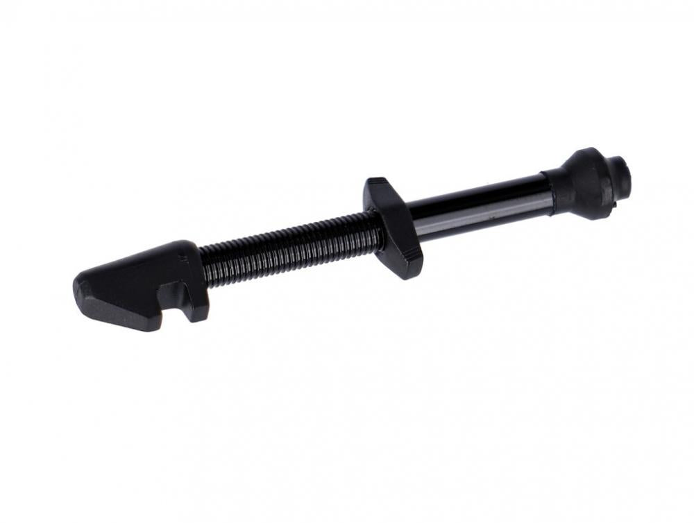 DT Swiss Tubeless-Ventil Alu schwarz 36-48 mm Schwarz - zuverlässige Tubeless-Dichtung