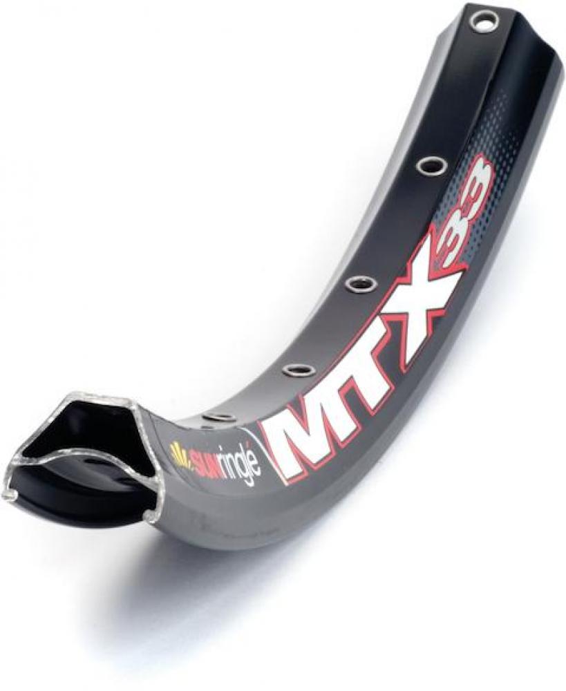 SUNringle Felge MTX33 29" 36 Loch Schwarz - robuste Downhill- und Enduro-Felge