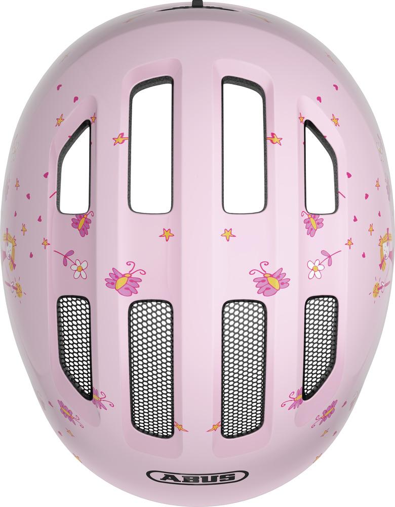 Abus Kinderhelm Smiley 3.0 rose princess M 50 bis 55cm