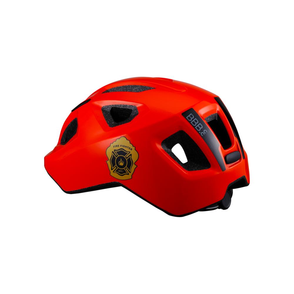 BBB Cycling BBB Helm Hero S (46-52cm) S Feuerwehrmann - sicherer Kinderfahrradhelm