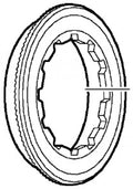 SHIMANO Verschlussring CS-HG62 - Lockring für HG-Kassetten, ca. 14 g
