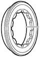 SHIMANO Verschlussring CS-HG62 - Lockring für HG-Kassetten, ca. 14 g