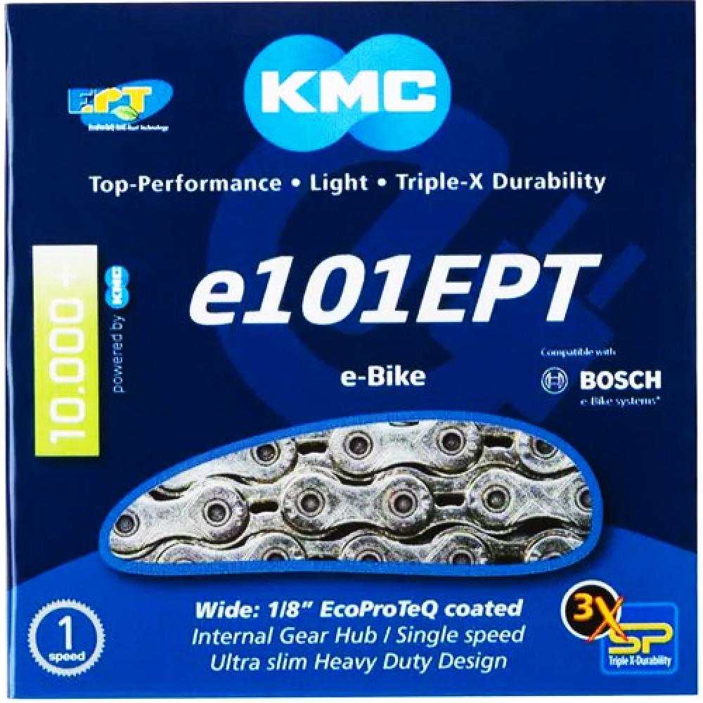 KMC Kette e101 EPT Nabenschaltung 1/2 x 1/8", breit, 112 Glieder