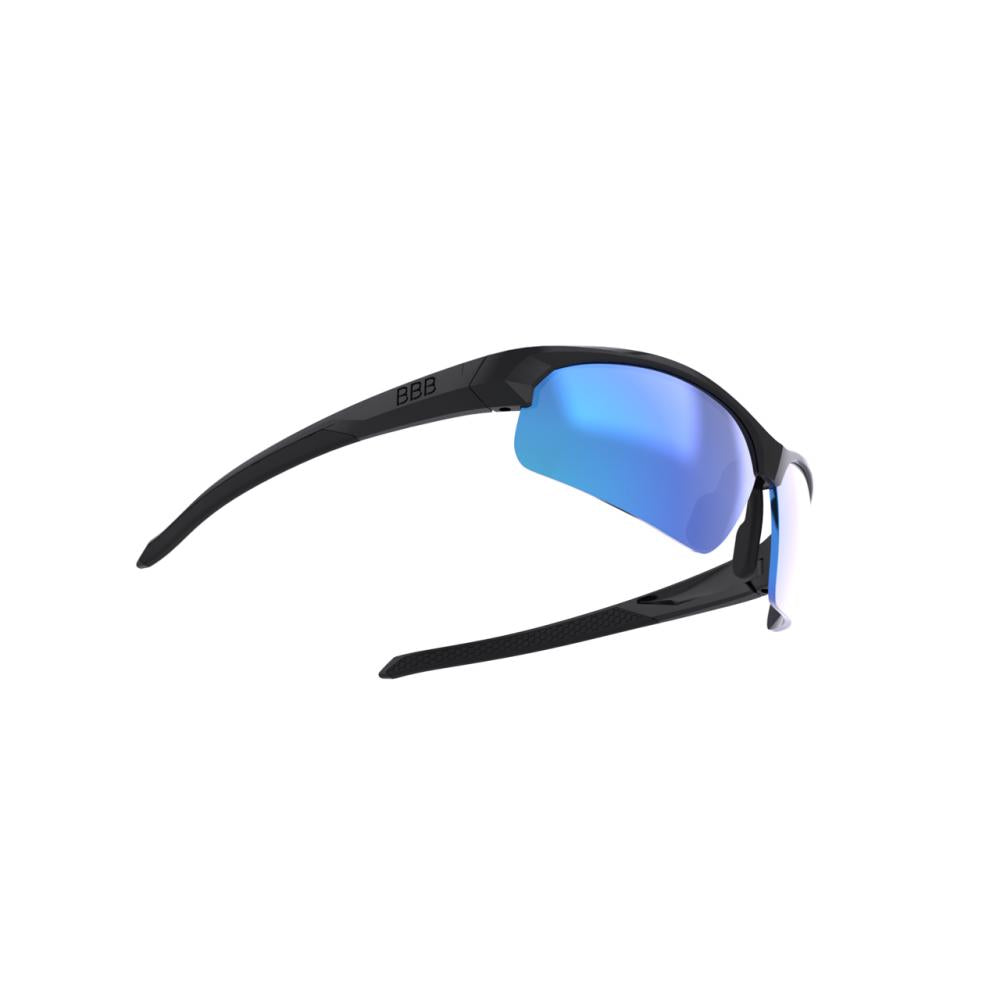 BBB Cycling BBB Sportbrille Impress Small Größe S schwarz glanz - optimale Passform für schmale Köpfe