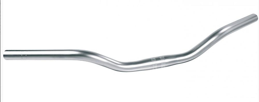 Ergotec Lenker Climber MAS Ø 25,4 mm 600 mm Rise 40 mm 39° silber