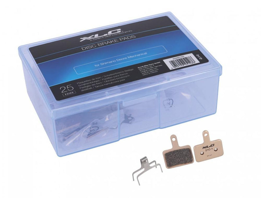 XLC Scheibenbremsbeläge Tektro BP-S07 Werkstattbox mit 25Set gesintert