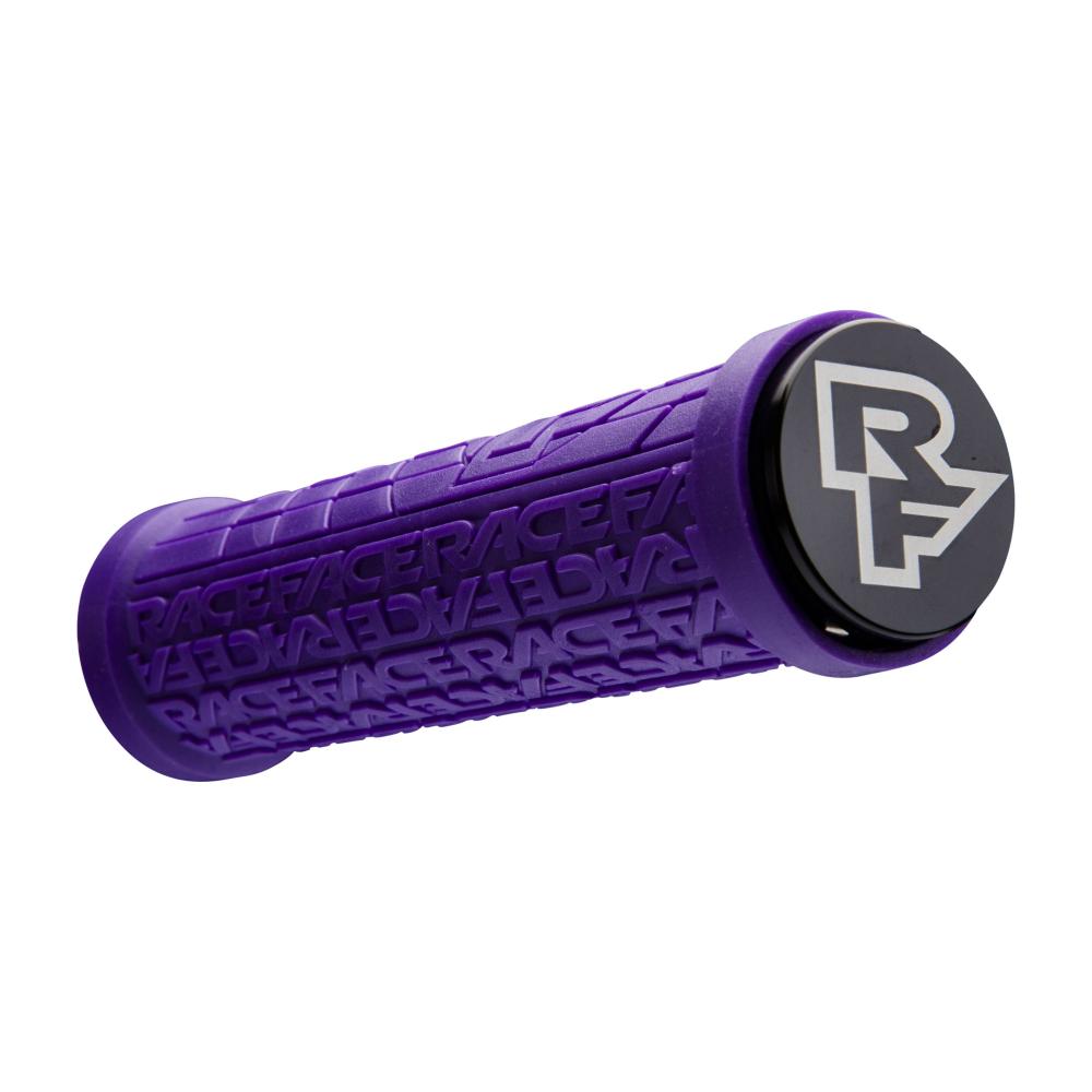Race Face Grippler Lock-On Griff, 33mm, purple lila - maximaler Halt und Kontrolle
