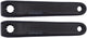 CONTEC Kurbelsatz "Crank Bosch"nSB-verpackt, ohne Kettenblatt, 170mm, 10 mm Offset, rechts / links, Aluminium, schwarz, Crank B3 - passend für Bosch Gen. 3 (BNI)