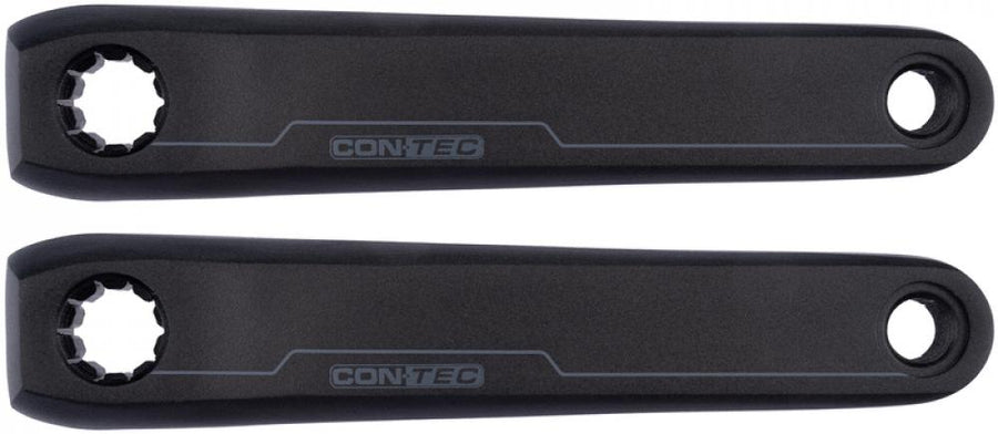CONTEC Kurbelsatz "Crank Bosch"nSB-verpackt, ohne Kettenblatt, 170mm, 10 mm Offset, rechts / links, Aluminium, schwarz, Crank B3 - passend für Bosch Gen. 3 (BNI)