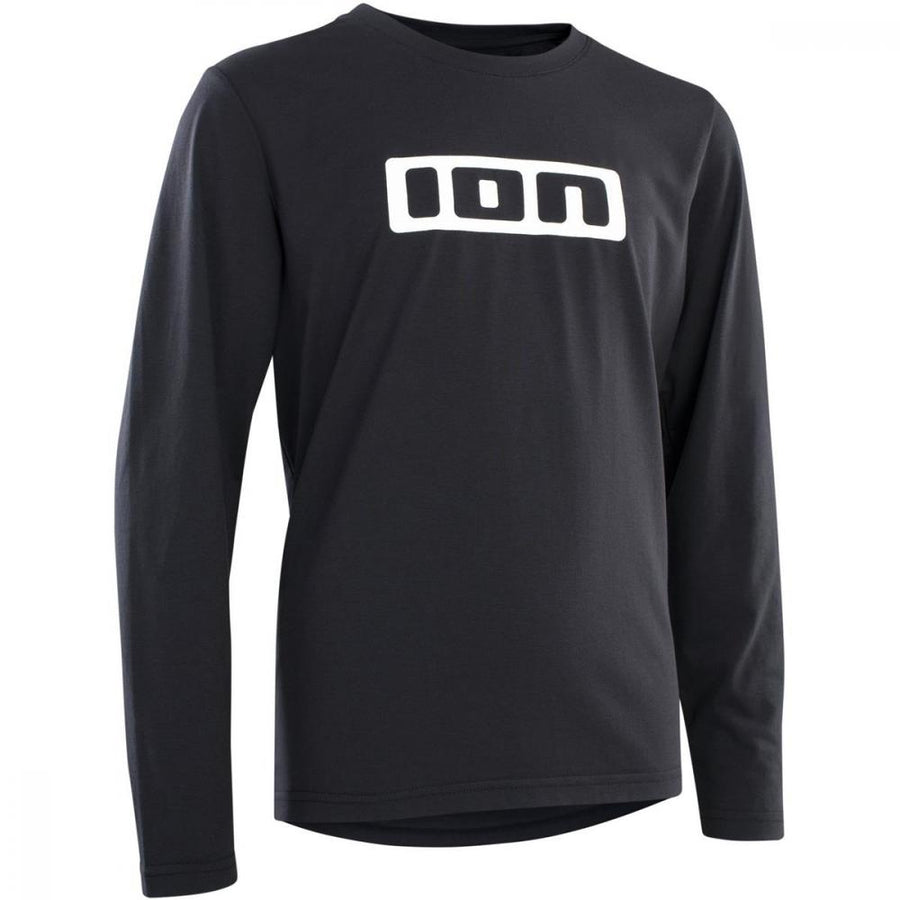 Jersey Bekleidung ION Youth MTB Jersey Logo Longsleeve DR YM/140 47220-5011
