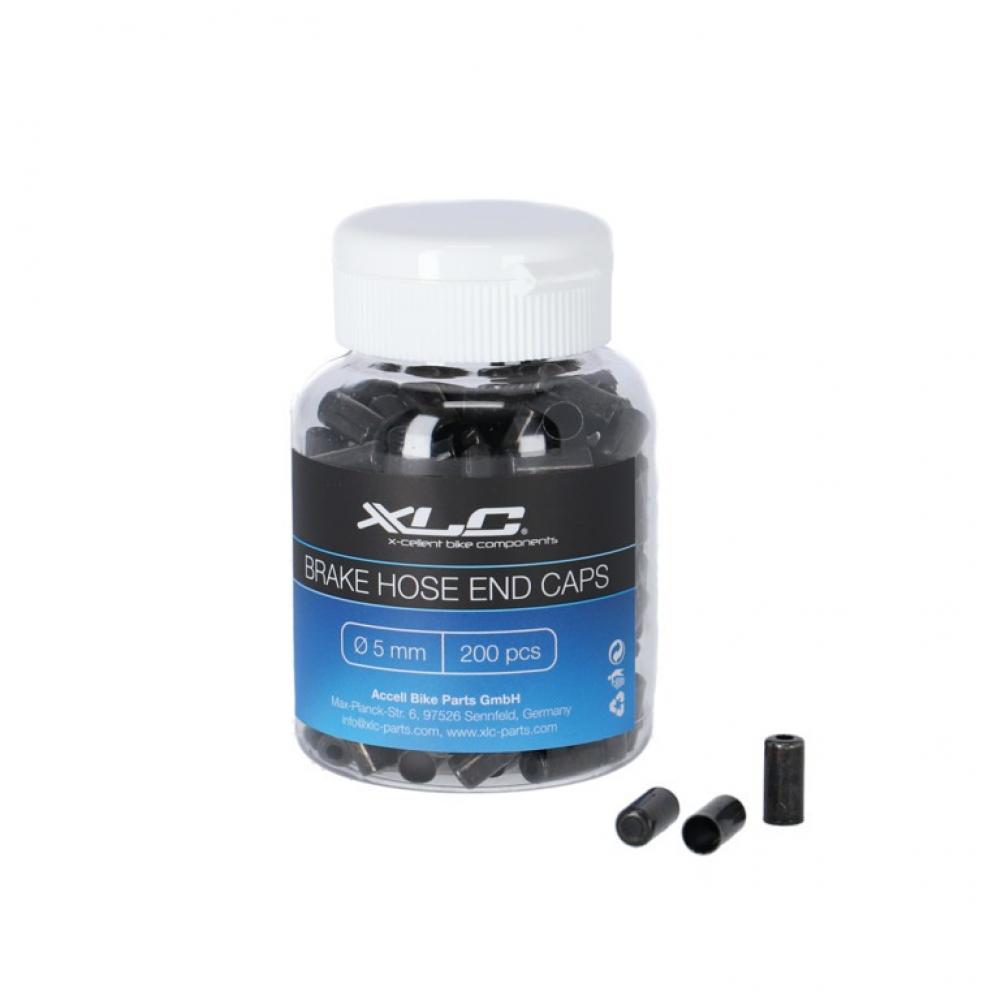 Endkappen F. Bremsaussenhülle Br-x10 Schwarz, Innen Ø5,0mm 200 St. In Flasche