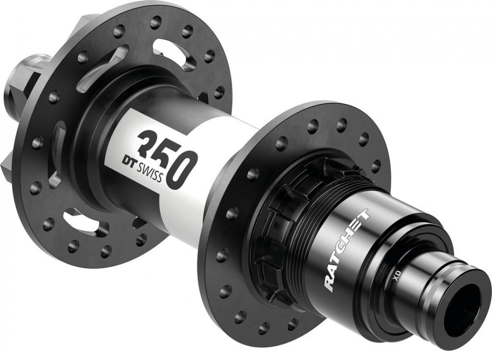 DT Swiss Nabe MTB HR 350 Classic 32 Loch Schwarz - zuverlässige Super Boost Hinterradnabe