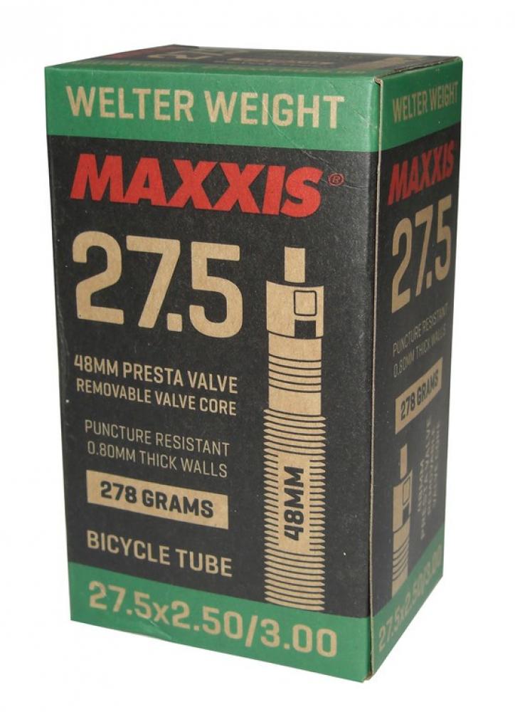Maxxis Schlauch WelterWeight Plus 27.5x2.50 - 3.00 Presta/FV 48mm