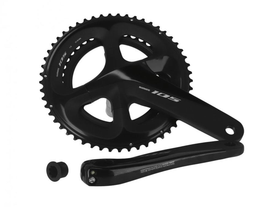 SHIMANO 105 FC-R7000 11-fach Kurbelgarnitur 172,5 mm 53-39 Zähne - effizienter Antrieb