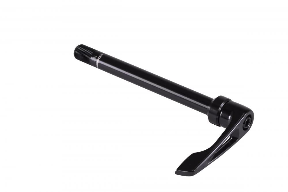 FRONT Road Steckachse 12x100mm Thru-Axle mit festem Hebel - M12x1.0P x 128mm Schwarz (QR41F)