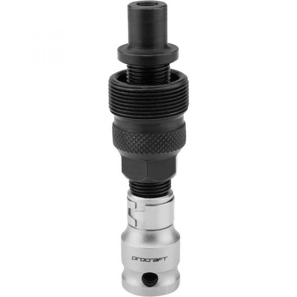 Procraft Werkzeug Kurbelabzieher Essential 1/2" Schwarz/ Silber - präzise Kurbel-Demontage