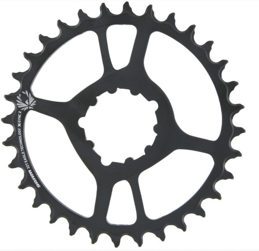 SRAM Kettenblatt X-Sync Eagle CF/Stahl 32T / 3 mm / Stahl - 3 mm