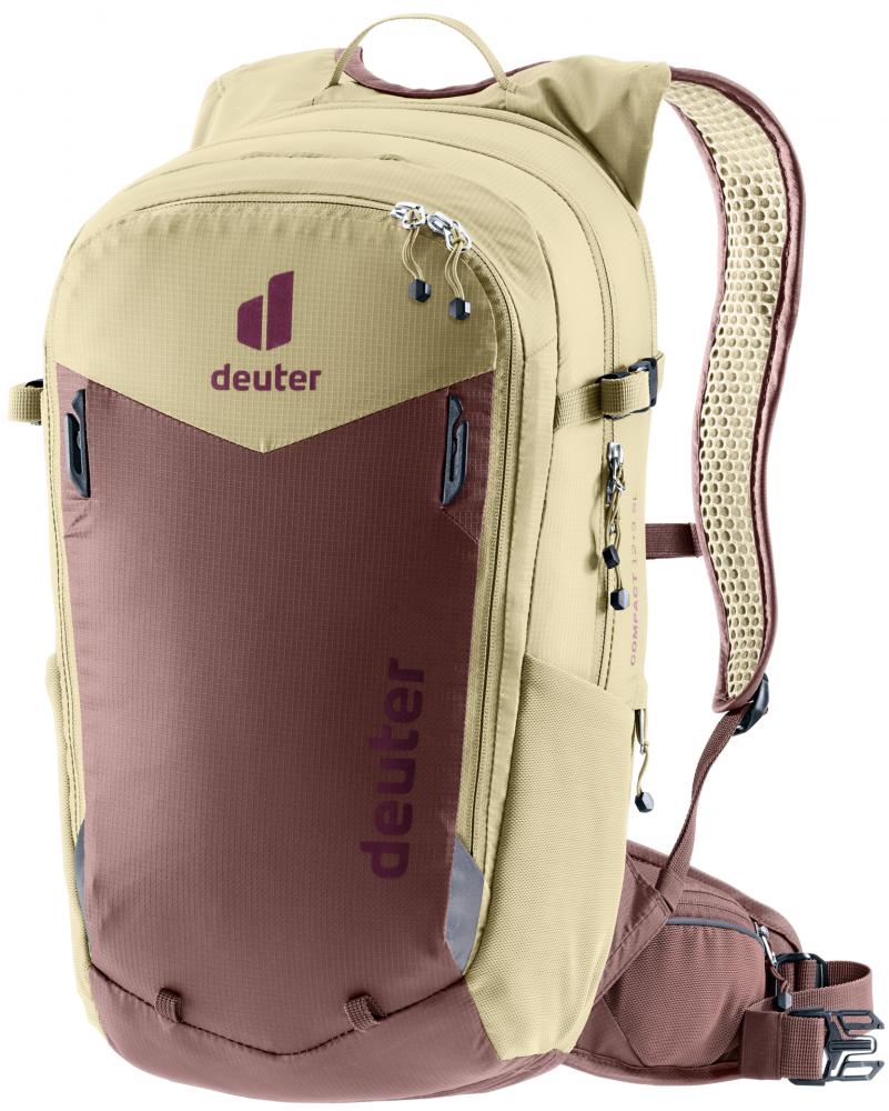 Deuter Compact 12+3 SL Damen Fahrradrucksack 12 Liter jade-sand - Stabiler Sitz & gute Passform
