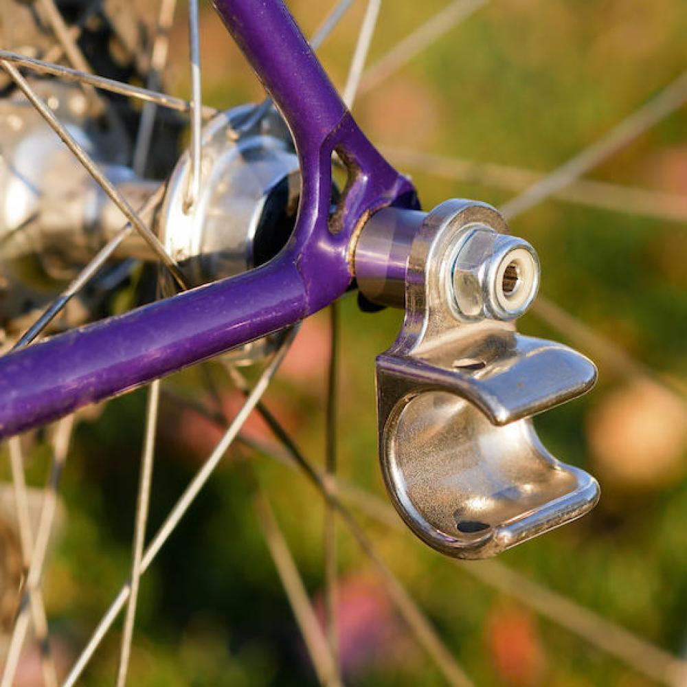 The Robert Axle Project Kupplungsadapter für 5 mm Schnellspanner Silber - Fahrradanhänger-Adapter