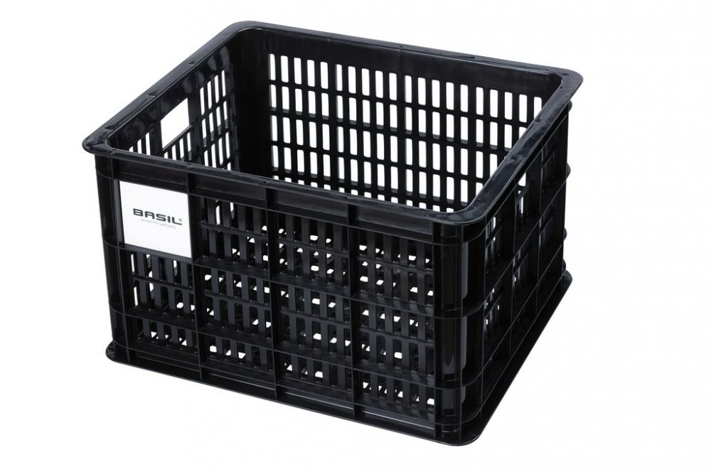 Basil Crate M Fahrradkiste 29,5 Liter Schwarz 10 kg