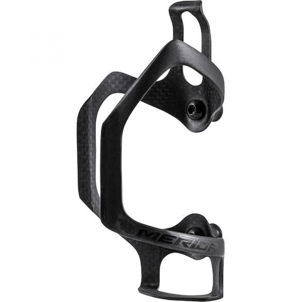 Merida Flaschenhalter Carbon Sideload Onesize Schwarz - superleichter seitlicher Zugriff