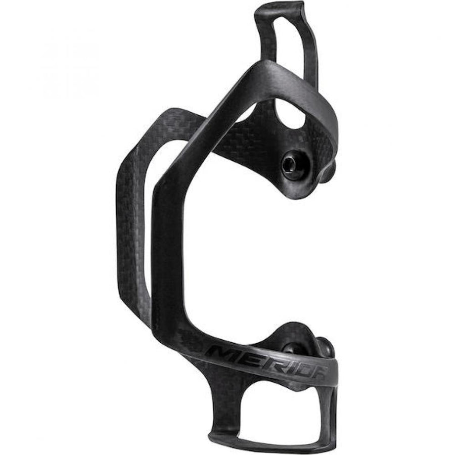 Merida Flaschenhalter Carbon Sideload Onesize Schwarz - superleichter seitlicher Zugriff