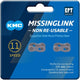 KMC 11NR EPT 11s Missing Link 11-fach silber - zuverlässiger Kettenverschluss