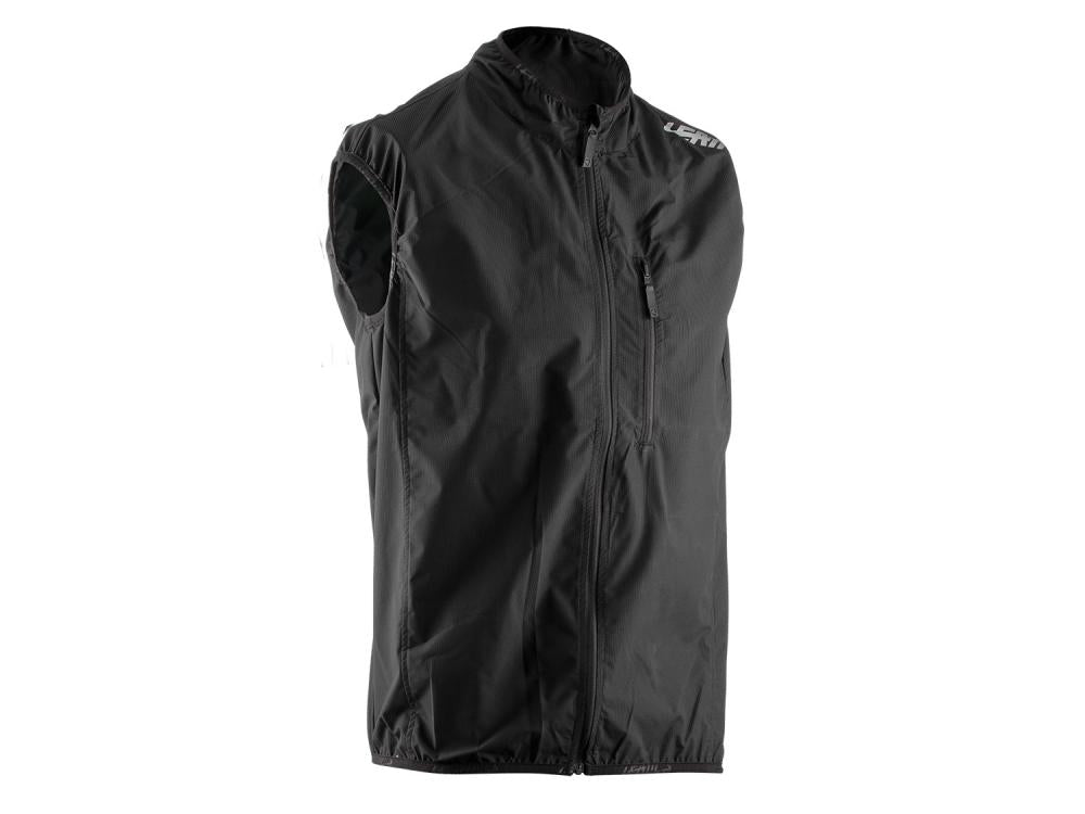 Leatt Race Vest Lite Protektorenweste Schwarz Größe L - Leichte Rücken- und Brustprotektion für Motocross & Enduro