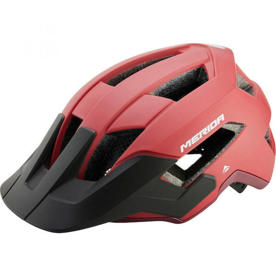 Merida Helm Northshore rot 54-58 cm Rot - sicherer All-Mountain & Trail Fahrradhelm