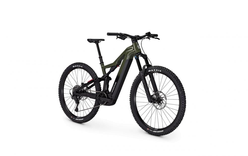 Focus THRON² 6.7 29" Diamant Rahmengröße S Urbangreen / Magicblack - kraftvolles E-MTB Fully