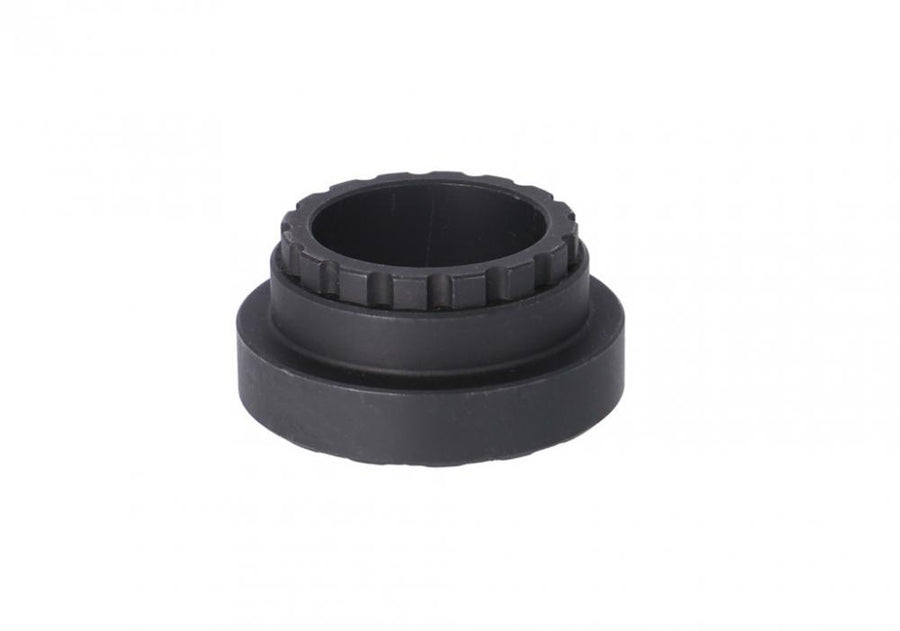 XLC Lockringtool TO-E03, robustes Präzisionswerkzeug für sichere Shimano E-Bike Kettenblattmontage (E8000/7000/6100).
